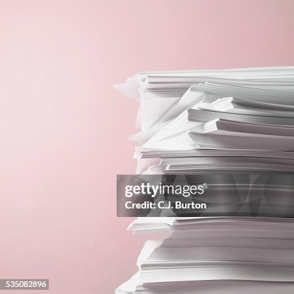 Stack of documents Stack of documents