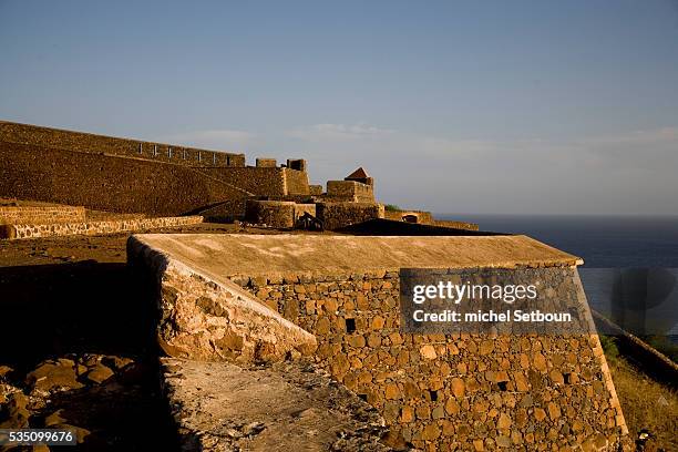 Cidade Velha, a fortified Portugese citadel on the island of Santiago, is where Portugese colonists docked in 1460. The city was called Ribeira...