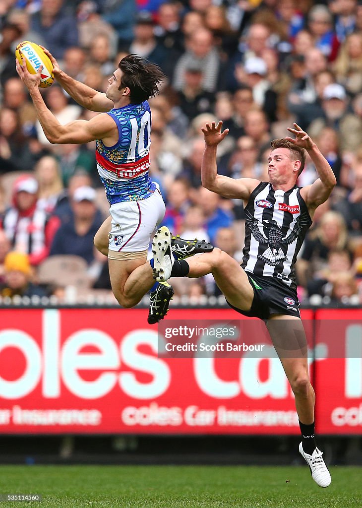 AFL Rd 10 - Collingwood v Western Bulldogs