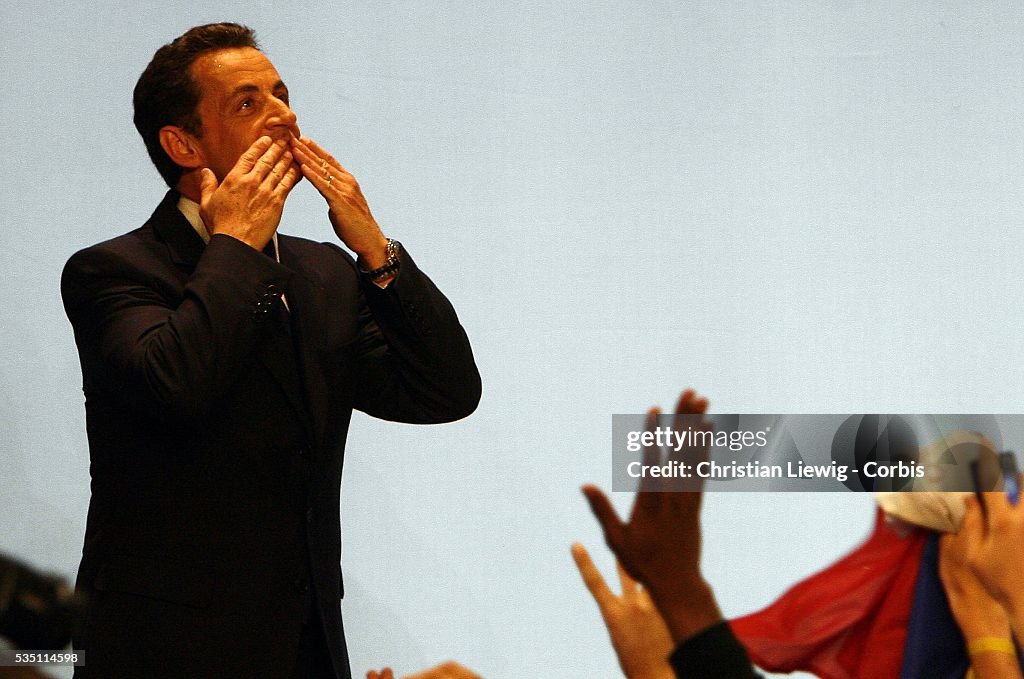 France - Elections - Nicolas Sarkozy Elected President