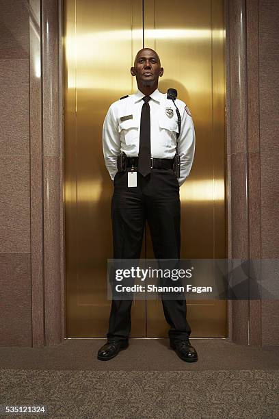 security guard - bouncer guarding stock pictures, royalty-free photos & images