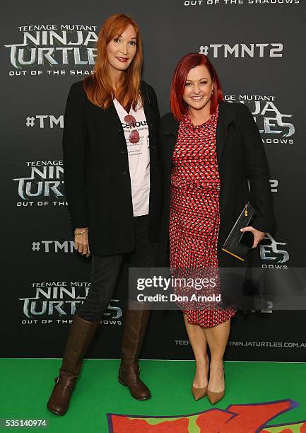 Penny Clifford attends the Australian Premiere of Teenage Mutant Ninja Turtles 2 at Event Cinemas George Street on May 29, 2016 in Sydney, Australia.