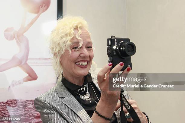 Ellen Von Unwerth. A Private Dinner In Honor Of Ellen Von Unwerth during The Monaco Grand Prix on May 28, 2016 in Monte-Carlo, Monaco.