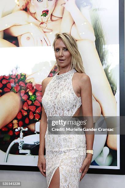 Lady Victoria Hervey. A Private Dinner In Honor Of Ellen Von Unwerth during The Monaco Grand Prix on May 28, 2016 in Monte-Carlo, Monaco.