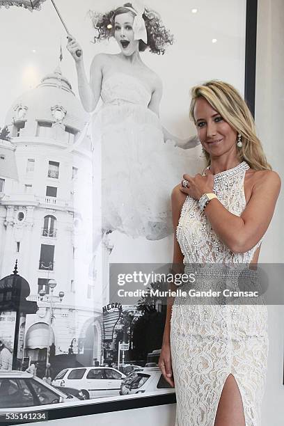 Lady Victoria Hervey. A Private Dinner In Honor Of Ellen Von Unwerth during The Monaco Grand Prix on May 28, 2016 in Monte-Carlo, Monaco.