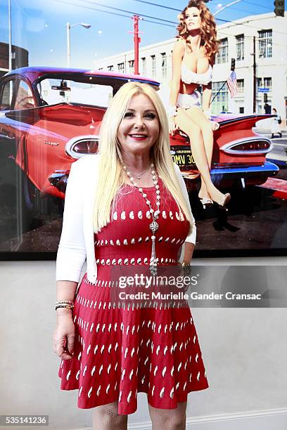 Lady Monika Baccardi. A Private Dinner In Honor Of Ellen Von Unwerth during The Monaco Grand Prix on May 28, 2016 in Monte-Carlo, Monaco.