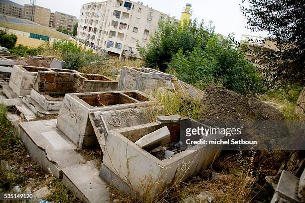 The desecrated Jewish cemetery of Annaba.