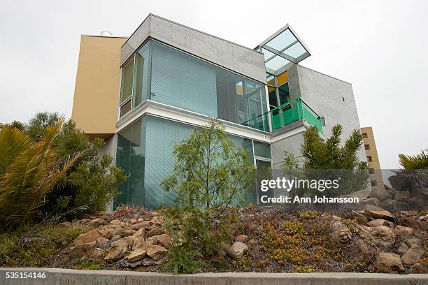 The Temple of the Muses, by architect Cho Yiu Kwan, is photographed in Malibu, May 22, 2011.