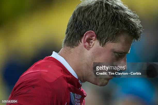 Heartbreak for Rhys Priestland, Wales, who's missed two drop goal attempts during South Africa's a 17-16 victory over his side during the Wales V...