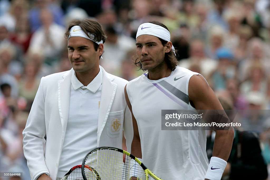 Tennis - Wimbledon Championships - Federer vs. Nadal