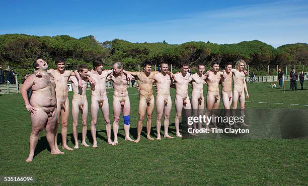 Action from the Nude Blacks v Spanish Conquistadores, nude rugby match, Dunedin, New Zealand The Dunedin-based Nude Blacks were beaten for the first...