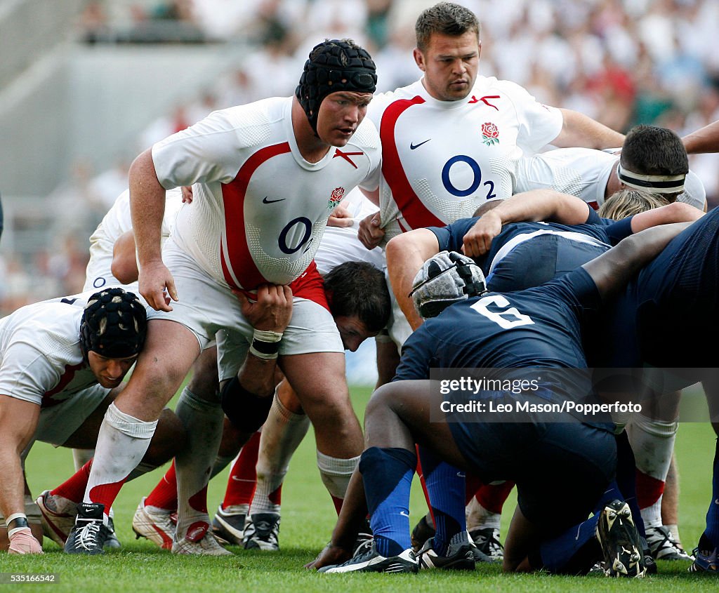 Rugby Union - Investec Challenge - England vs. France