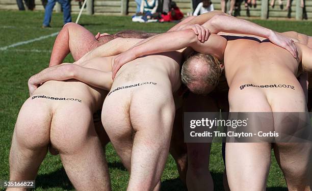 Action from the Nude Blacks v Spanish Conquistadores, nude rugby match, Dunedin, New Zealand The Dunedin-based Nude Blacks were beaten for the first...