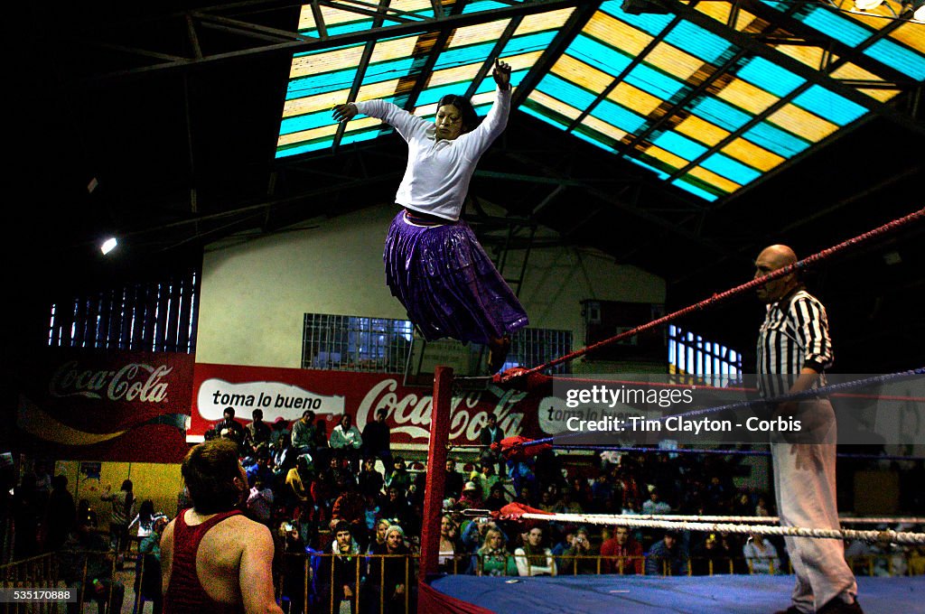 Female Lucha Libre Wrestling - The Fighting Cholitas