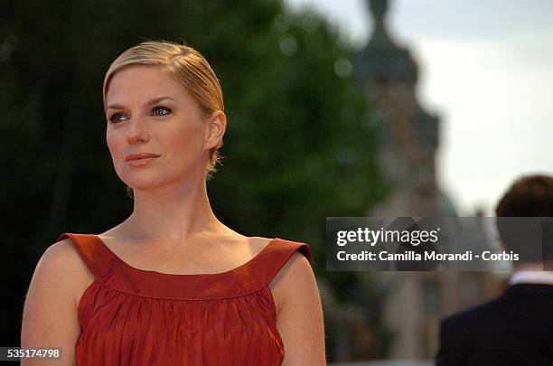 Actress Eva Birthistle attends the premiere of "Nightwatching" during the 64th Venice Film Festival.