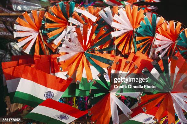indian flags. - indian national flag stock pictures, royalty-free photos & images