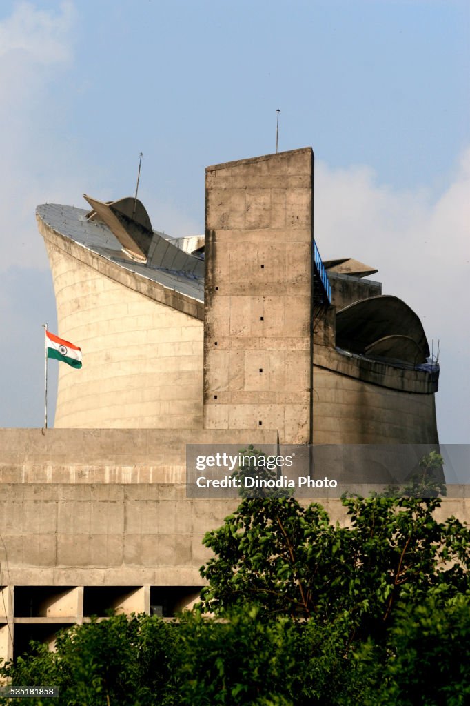 Government Building, Parliament and Assembly Hall in Chandigarh, Punjab State, India.