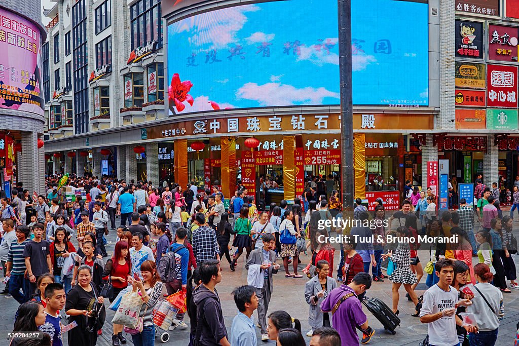 China, Shenzhen, Jiefang Lu street