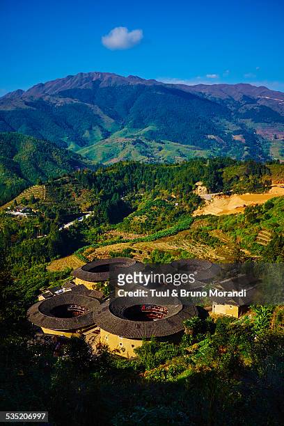 china, fujian province, tian luokeng village - fujian province stock pictures, royalty-free photos & images