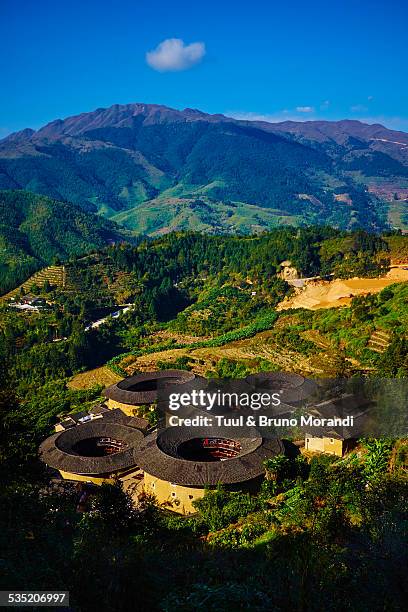 china, fujian province, tian luokeng village - fujian province - fotografias e filmes do acervo