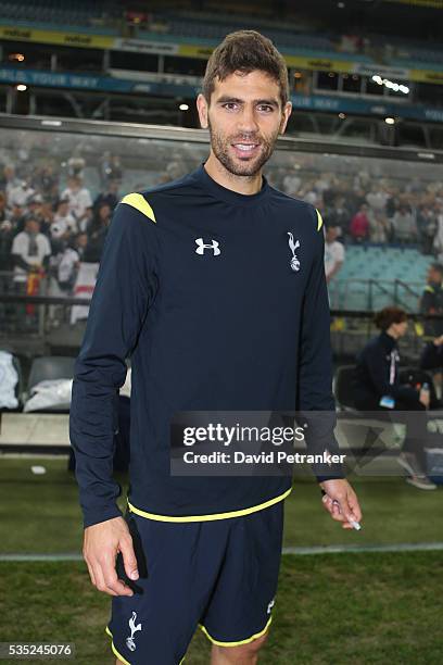 Tottenham Hotspurs training at Stadium Australia