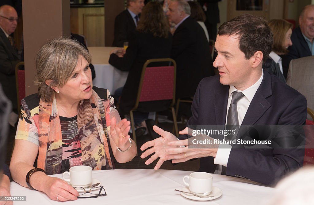George Osborne Warns Of The Effects Of A Brexit On Pensions