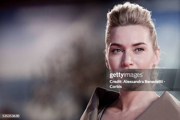 Kate Winslet attends the premiere of movie "Carnage" , directed by Roman Polanski, presented in competition at the 68th Venice International Film...