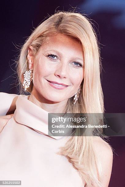 Gwyneth Paltrow attends the premiere of movie "Contagion", presented out of competition at the 68th International Venice Film Festival.