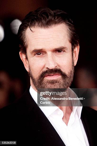 Rupert Everett attends the premiere of movie "Hysteria" , presented in competition at the 6th Rome International Film Festival.