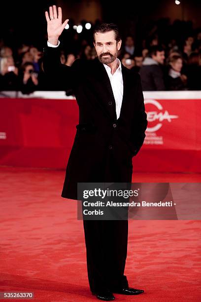 Rupert Everett attends the premiere of movie "Hysteria" , presented in competition at the 6th Rome International Film Festival.