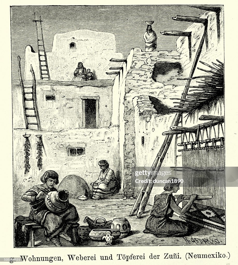 19th Century North America - Zuni Native American