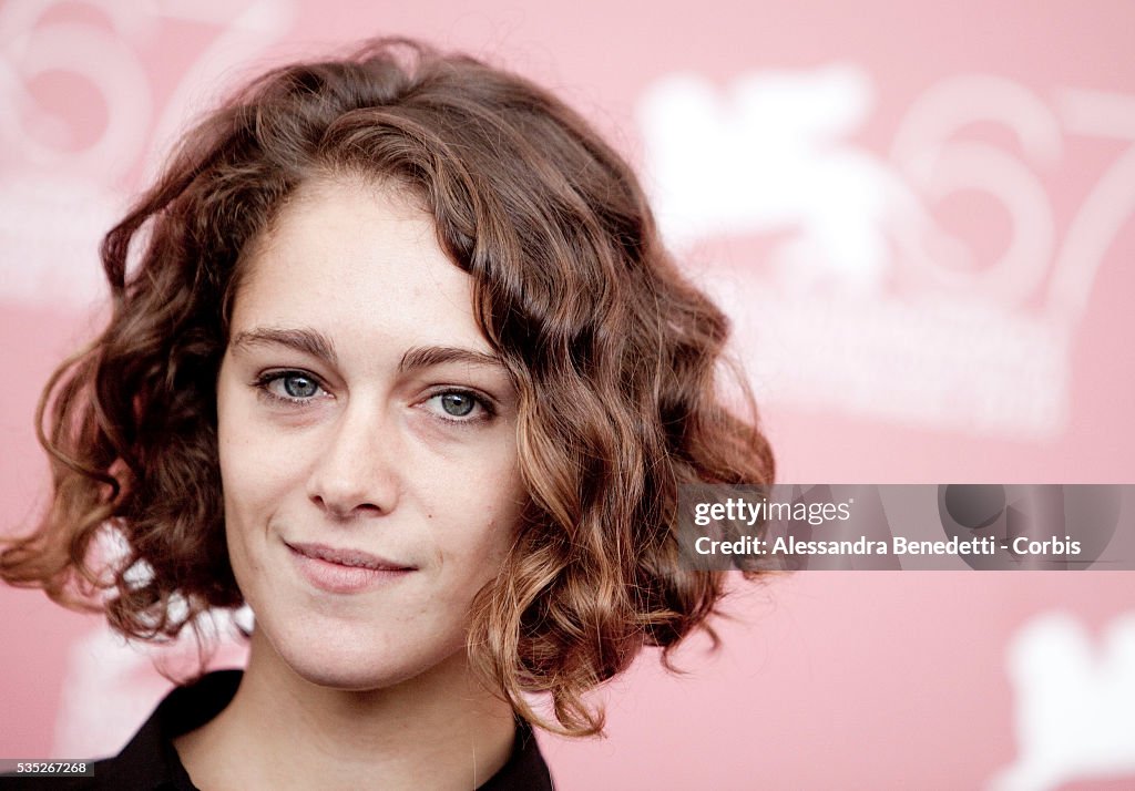 Ariane Labung Ariane Labed attends the photocall of movie