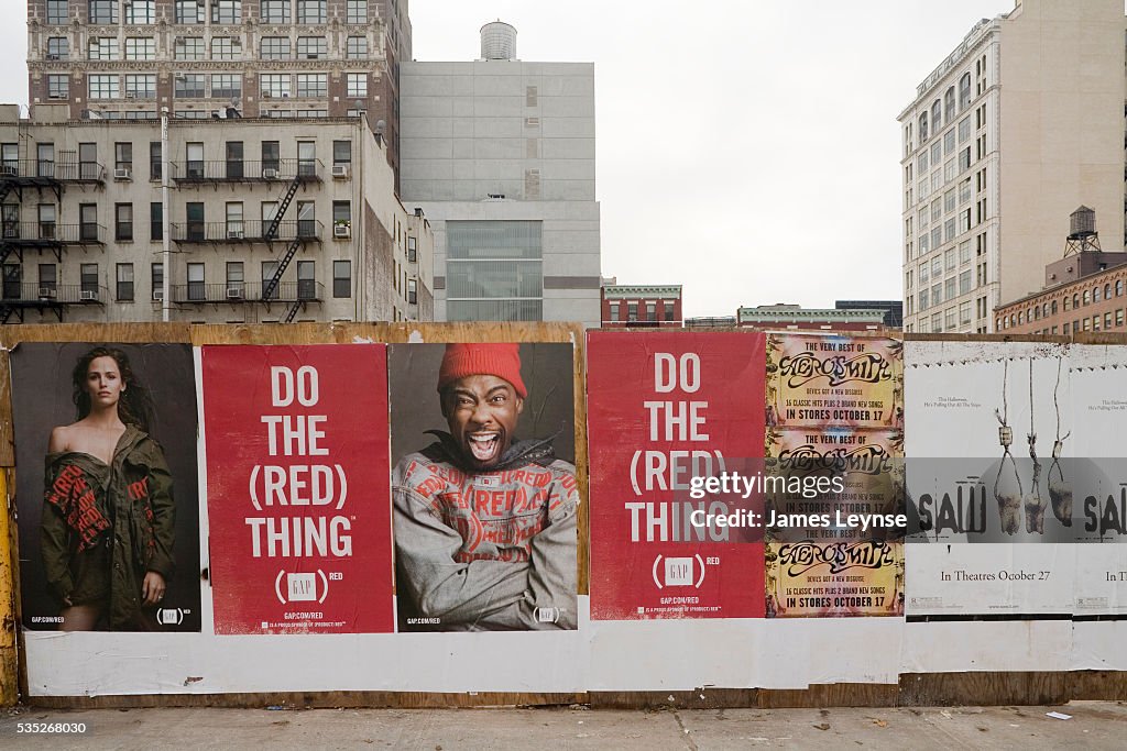 USA - New York - Advertising - Posters