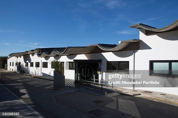 Natuzzi headquarters. Natuzzi is one of the leading companies of sofas and furniture. Santeramo in Colle, Italy. 3rd November 2015