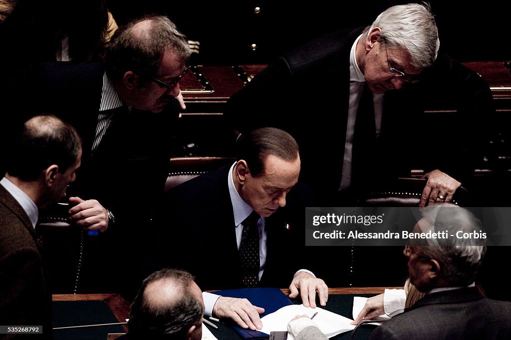 Italy - Politics - Berlusconi's government faces new crisis