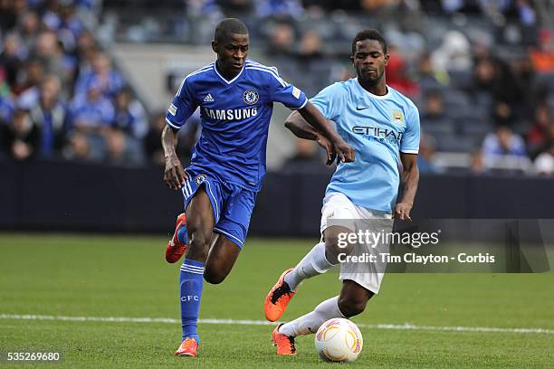 Ramires, Chelsea, in action during the Manchester City V Chelsea friendly exhibition match at Yankee Stadium, The Bronx, New York. Manchester City...