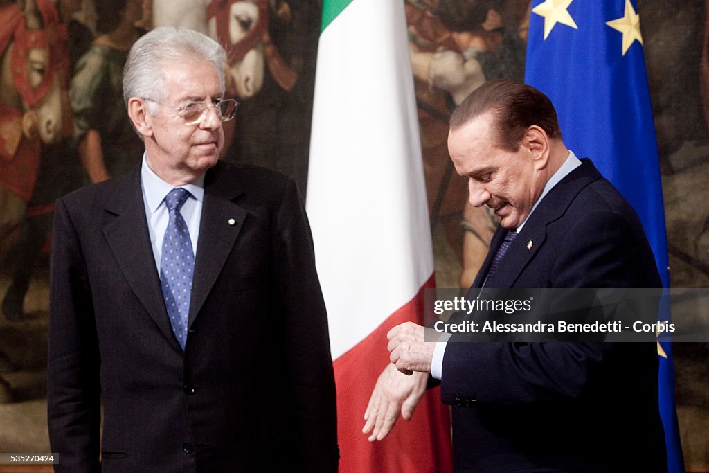 Italy - Politics - Mario Monti newly appointed Prime Minister