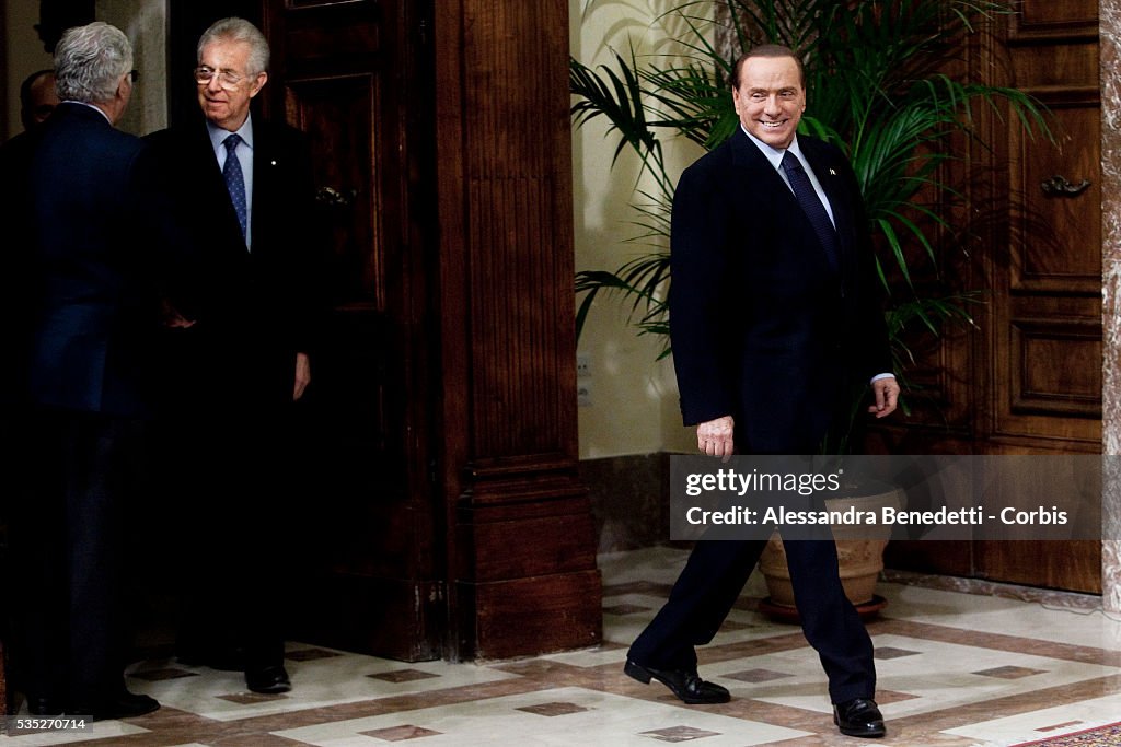 Italy - Politics - Mario Monti newly appointed Prime Minister