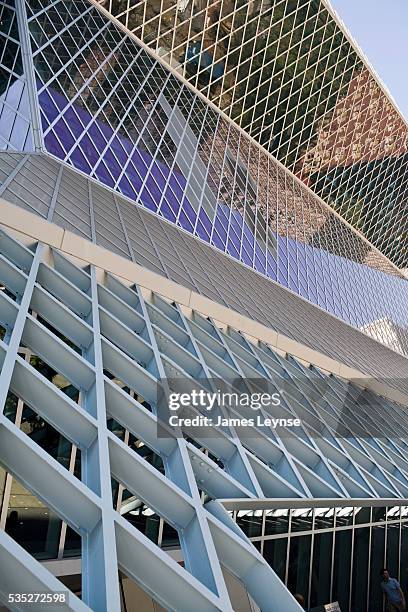 The Seattle Central Library, designed by the Dutch Architect Rem Koolhaas, is the flagship library of the Seattle Public Library System. It opened to...