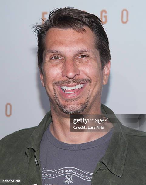 Lucky Yates attends the FX Networks Upfront premiere screening of Fargo at the SVA Theater in New York City. © LAN