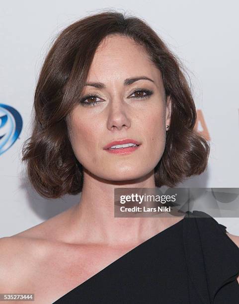 Natalie Brown attends the FX Networks Upfront premiere screening of Fargo at the SVA Theater in New York City. © LAN