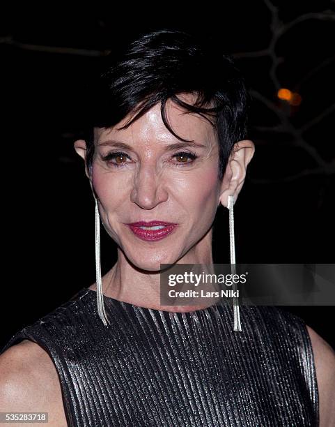 Amy Fine Collins attends the Vanity Fair Party during the 2014 Tribeca Film Festival at The State Supreme Courthouse in New York City. © LAN