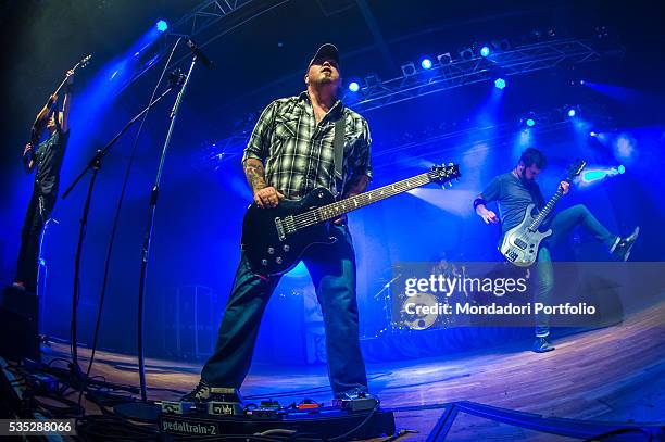 The Black Stone Cherry in concert. Trezzo sull'Adda, Italy. 15th February 2016