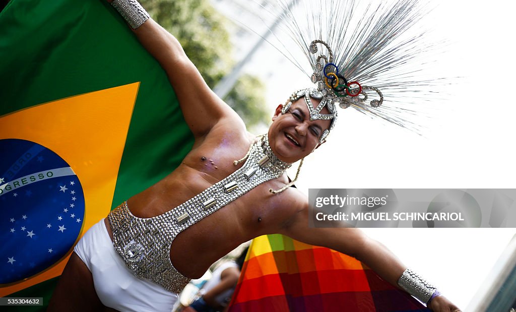 BRAZIL-LGBT-PRIDE-PARADE