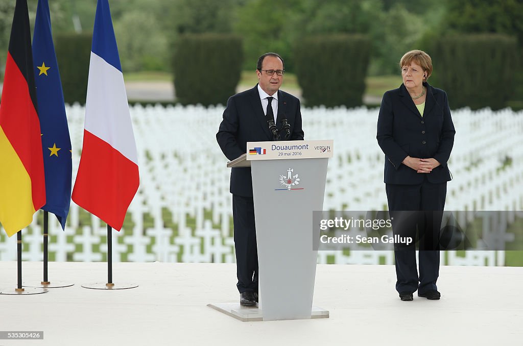 France And Germany Commemorate 100th Anniversary Of Verdun Battle