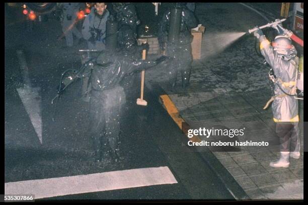 SARIN GAS ATTACK IN TOKYO METRO