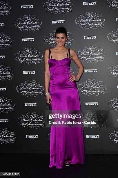 Summer Rayne Oakes attends the Pirelli Calendar 50th Anniversary event on November 21, 2013 in Milan, Italy