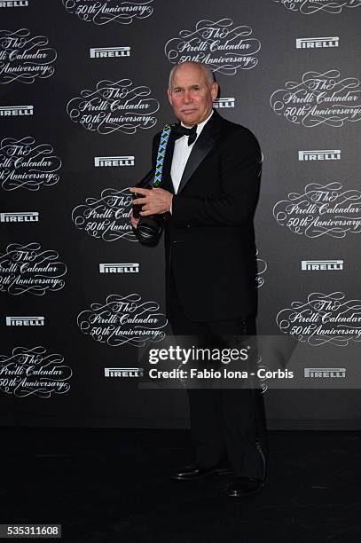 Steve McCurry attends the Pirelli Calendar 50th Anniversary event on November 21, 2013 in Milan, Italy