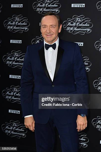 Kevin Spacey attends the Pirelli Calendar 50th Anniversary event on November 21, 2013 in Milan, Italy