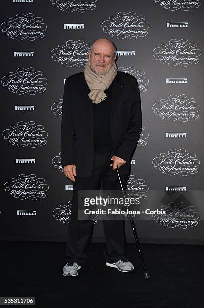 Peter Lindberg attends the Pirelli Calendar 50th Anniversary event on November 21, 2013 in Milan, Italy
